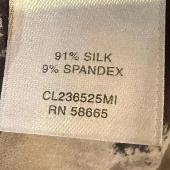 Classiques Entier Womens‎ Silk Semi Sheer Lightweight Feminine Chic Blouse M - Picture 9 of 9